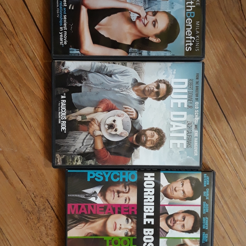 3 DVDs